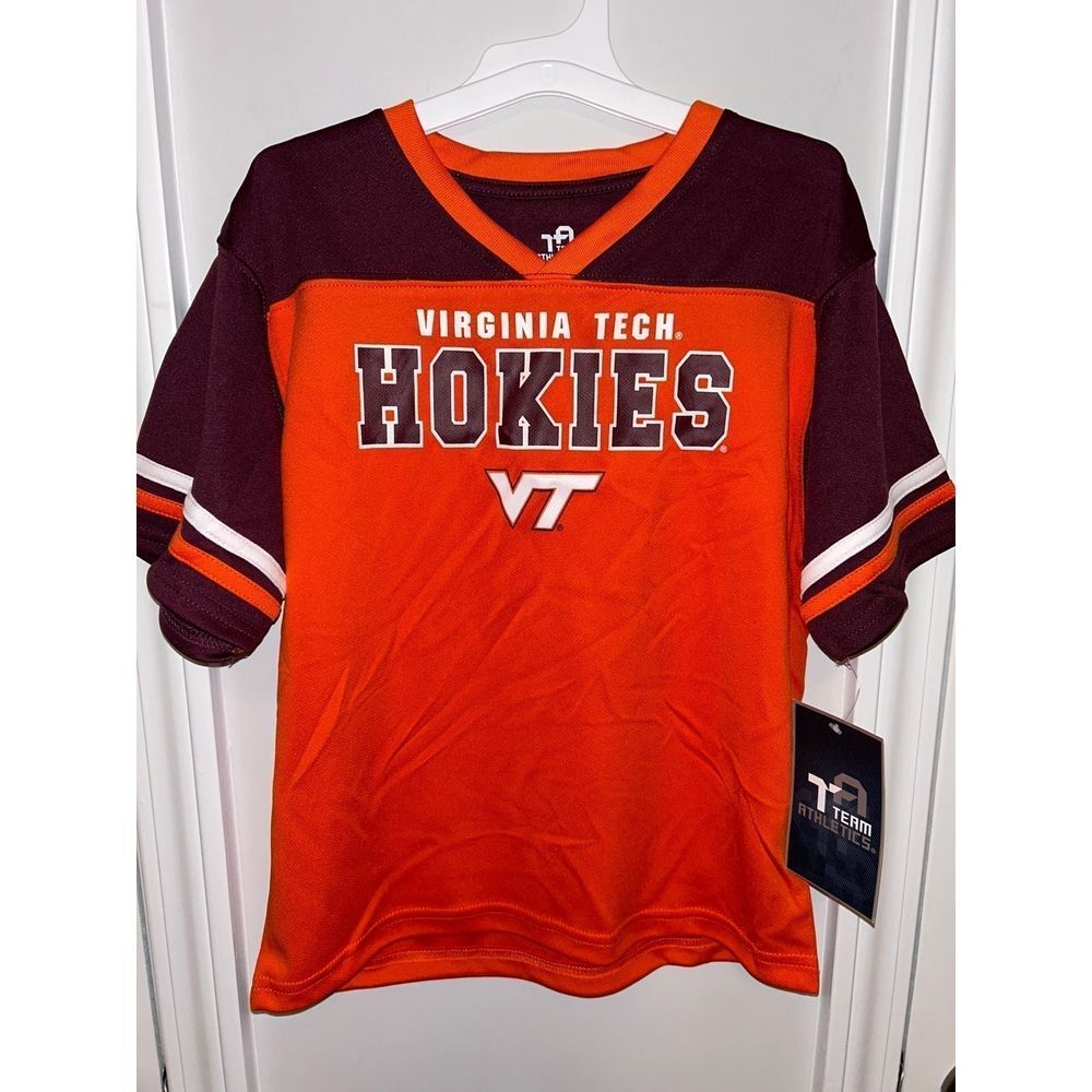 VT Hokies jersey Child Small- Team Athletic Licensed Collegiate product NWT